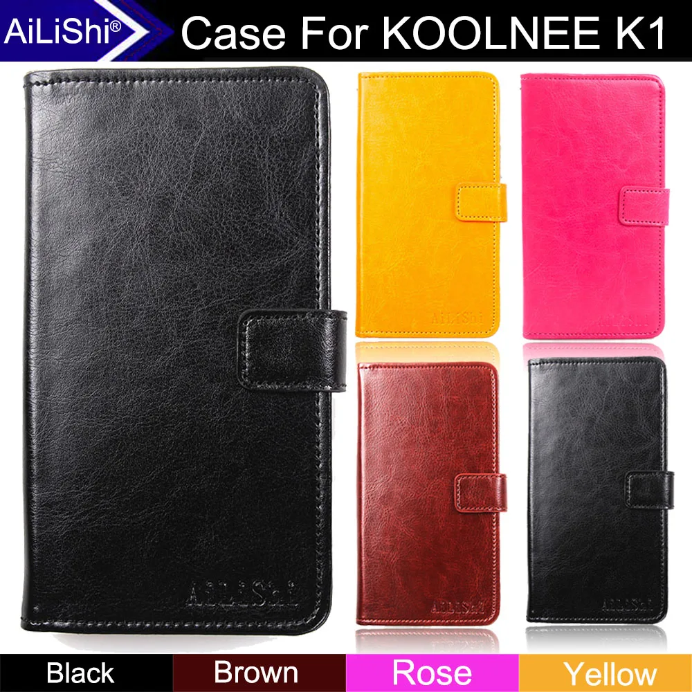 

AiLiShi Factory Direct! Case For KOOLNEE K1 Luxury Flip Hot PU Leather Case Cover Phone Bag Wallet Card Slot +Tracking In Stock
