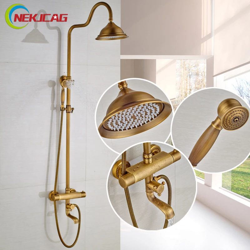 shower set with bath filler