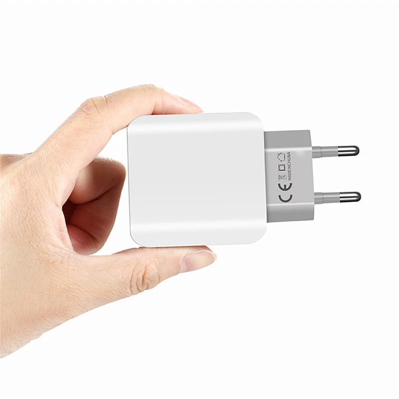 AMEEC USB Charger 3 Port Portable Charging Adapter EU Mobile Phone Chargers 3-USB Charge Station Power Adapter For Iphone Micro (3)