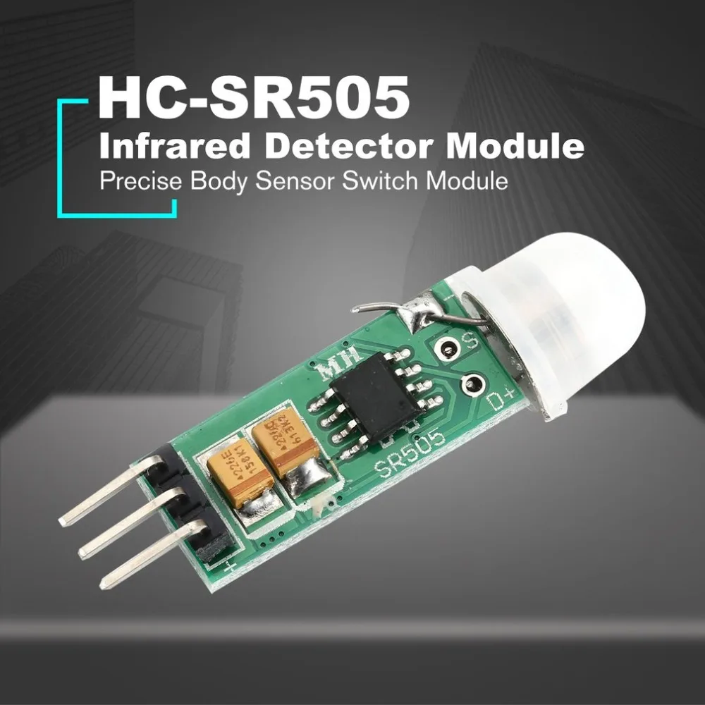 HC-SR505 мини инфракрасный движения PIR Сенсор Точная инфракрасный детектор модуль для Arduino тела модуль переключения датчика зондирования режим