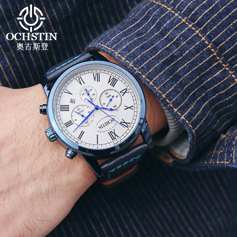 

Mens Watch OCHSTIN Top Brand Luxury Quartz Watch Fashion Casual Business Watch Male Wristwatches Quartz-Watch Relogio Masculino