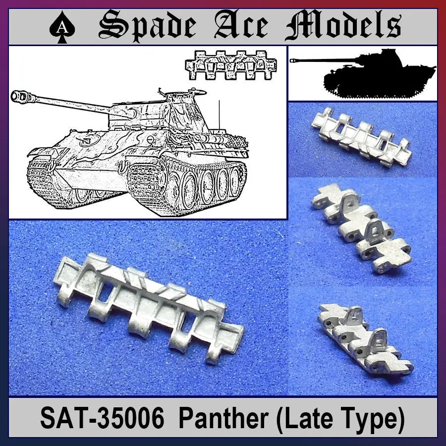 Spade Ace 1/35 35006 Metal Track Panther Late Typein Model Building