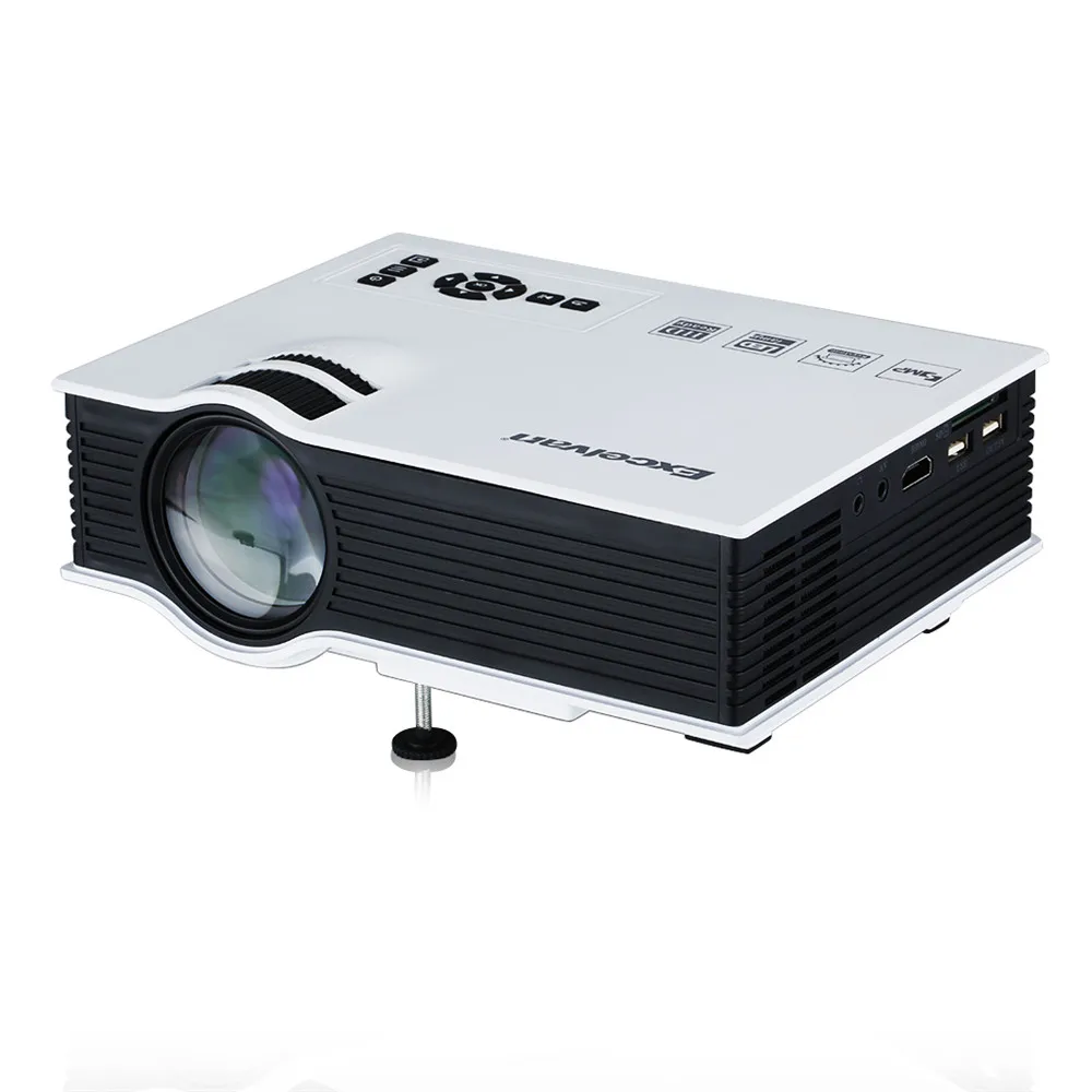 Prix pour Excelvan UC40 Portable Mini Projecteur LED Home Cinéma Théâtre USB/SD/AV/HDMI 3.5mm sortie Audio Powerbank blanc Prix pour Excelvan UC40 Portable Mini Projecteur LED Home Cinéma Théâtre USB/SD/AV/HDMI 3.5mm sortie Audio Powerbank blanc