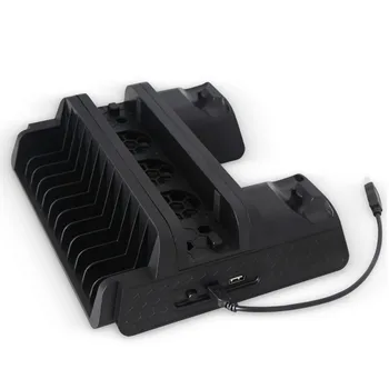 

Multi-function cooling Fan base Bracket 2 USB Charging Station Bracketfor PS4/Slim/Pro