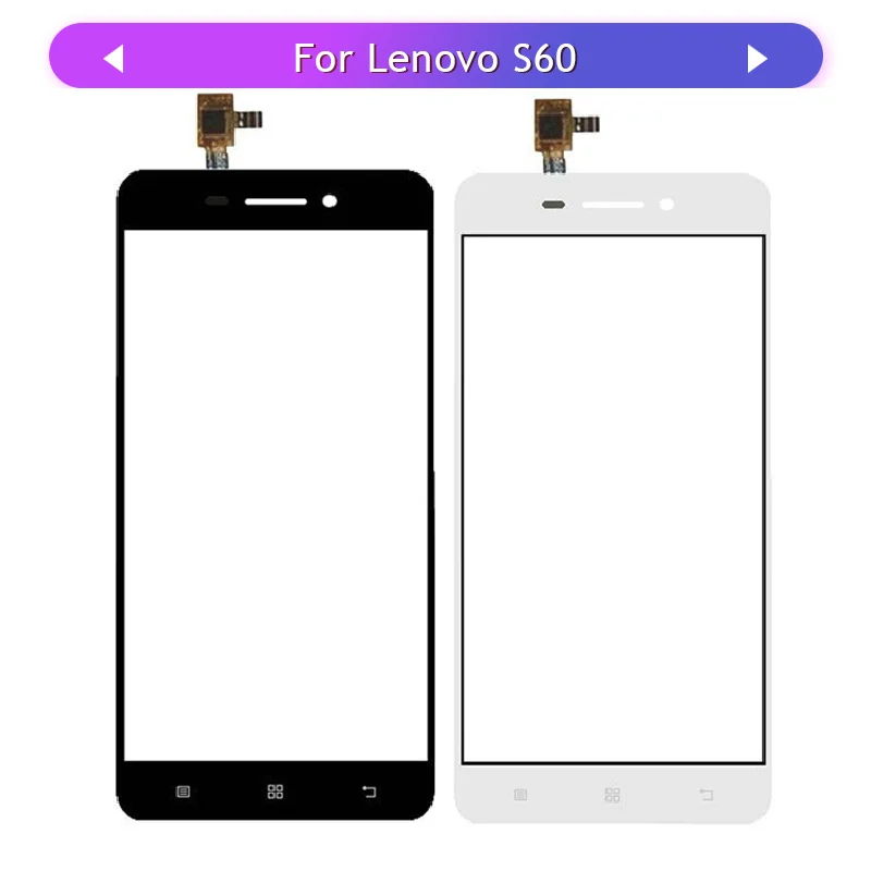 5 шт. сенсорный экран для Lenovo S60 Сенсорная панель Сенсорный сенсор стекло