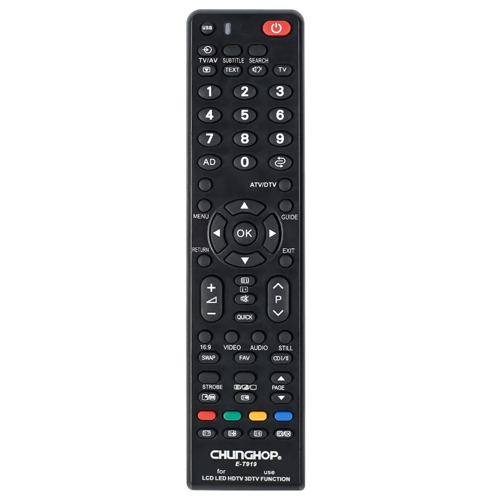 Chunghop дистанционного Управление для Toshiba CT-8018 CT-8019 CT-90284 CT-865 CT-90310 CT-90211 CT-90213 CT-90214 |