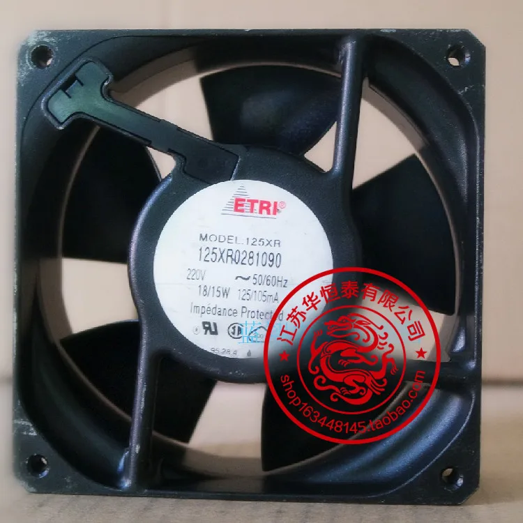 Оригинальный 115В 125XR0182000 120*120*38 мм ETRI Высококачественный Вентилятор оборудования |