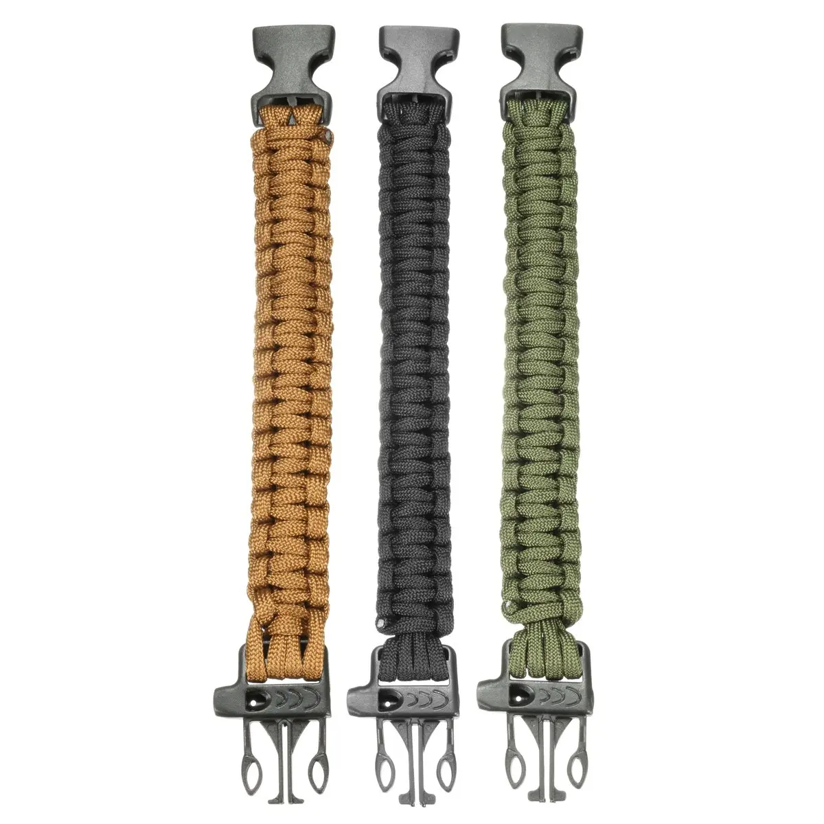 1PC Outdoor Camping Paracord Parachute Cord Climbing Wristband