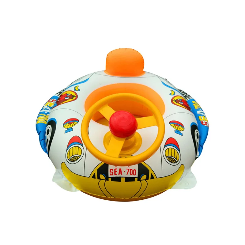 Детский надувной бассейн поплавок плавательный автомобиль рулевое колесо детский бассейн аксессуары для ванной