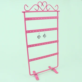 

Earrings Necklace Jewelry Stand Holder Display Rack Simple Style Metal Stand Holder Display Shelf Jewelry Stand Holde