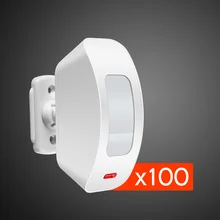 100 шт KERUI беспроводной оконный занавес PIR датчик движения дизайн цепи 433 МГц для домашней сигнализации