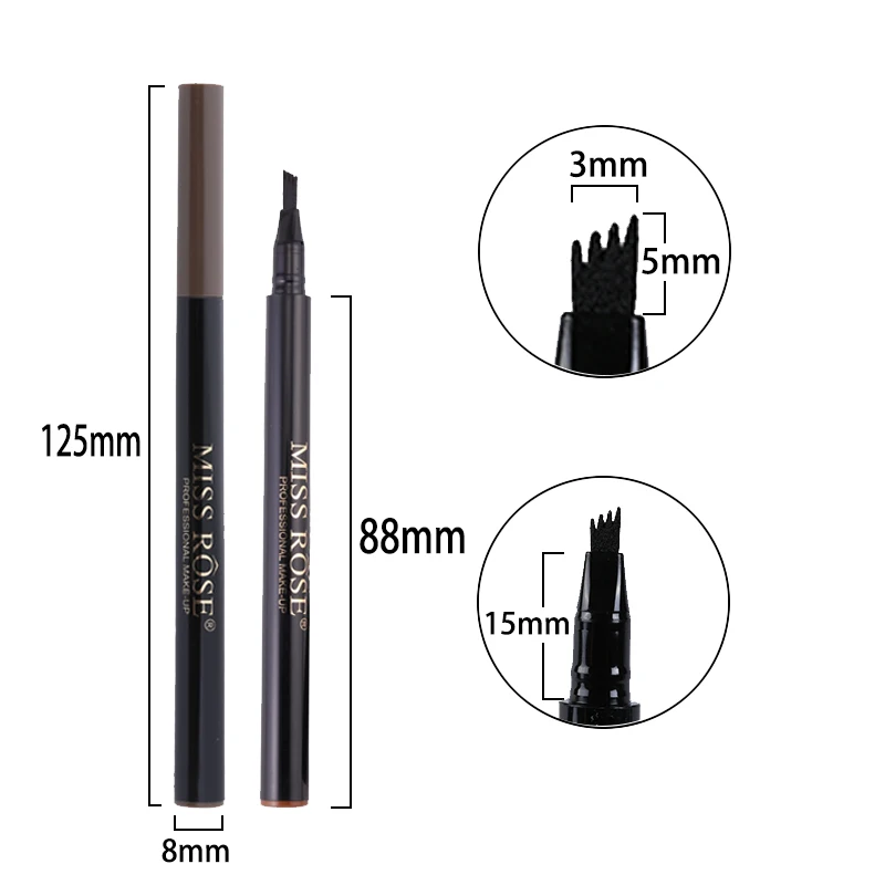 Microblading3 цветной карандаш для бровей водостойкий вилка острый татуировки стойкий