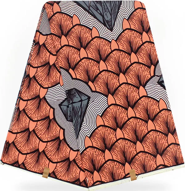 Горячая Распродажа, африканская ткань для платья, африканская восковая ткань, ткань tissus, восковая ткань для пэтчворк, 6 ярдов, хлопок, ткань B2-V3