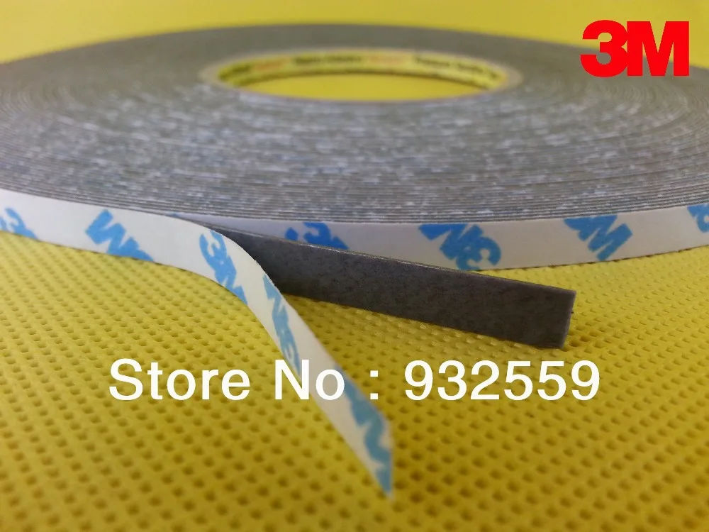 

High heat resistance double sided acrylic foam tape for vibration/sound damping in cold condition 10mmX30M/pc 2pcs/lot