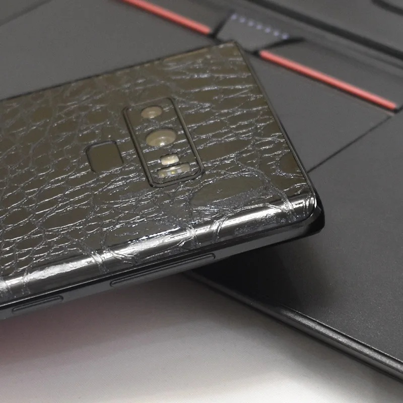 Крокодил Змеиный узор задняя пленка для samsung Galaxy Note 9 мобильного телефона