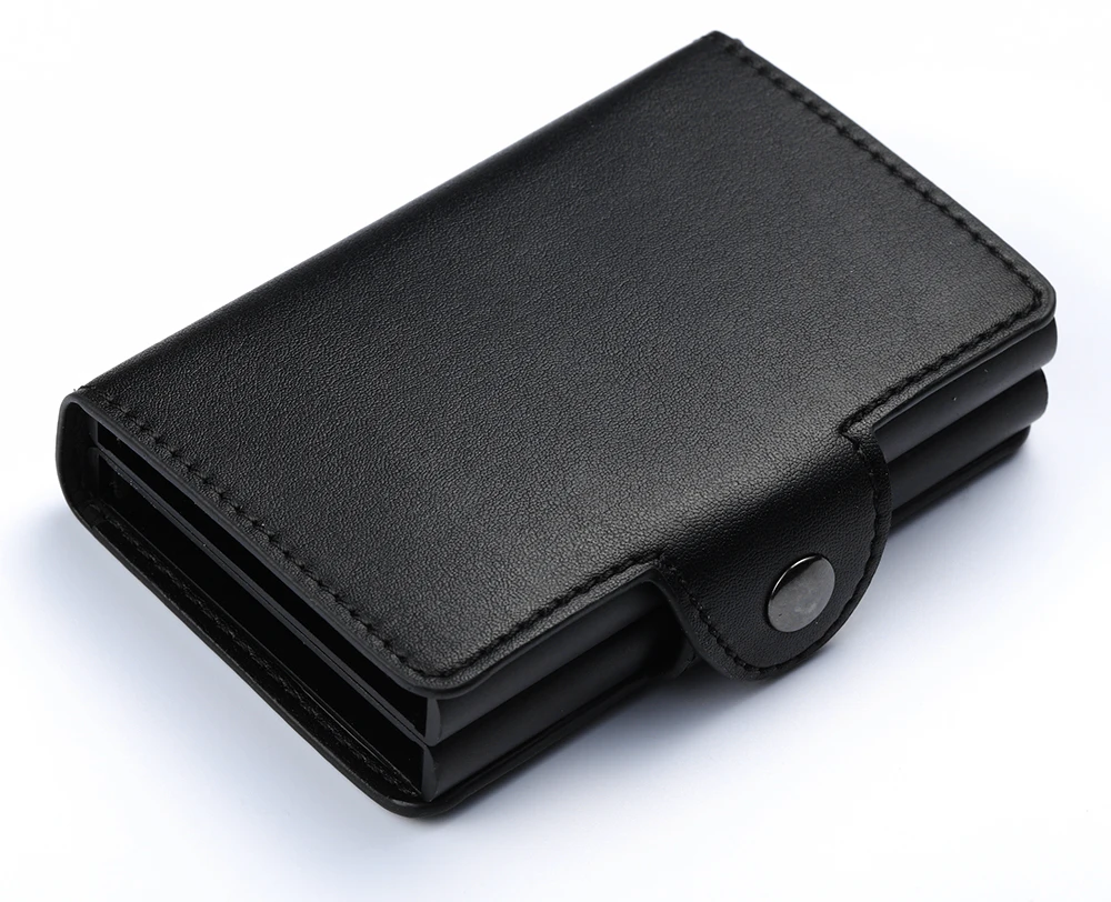 ZOVYVOL винтажный бизнес 2 алюминиевый кошелек для кредитных карт держатель для карт кошелек Чехол ID металлический кредитный держатель для карт s с RFID