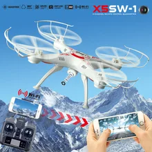 MIni Drone with camera HD Headless Drone RC helicopter X5SW-1 Wifi FPV RTF 2.4G 4CH RC toys for kids gift Outdoor toys