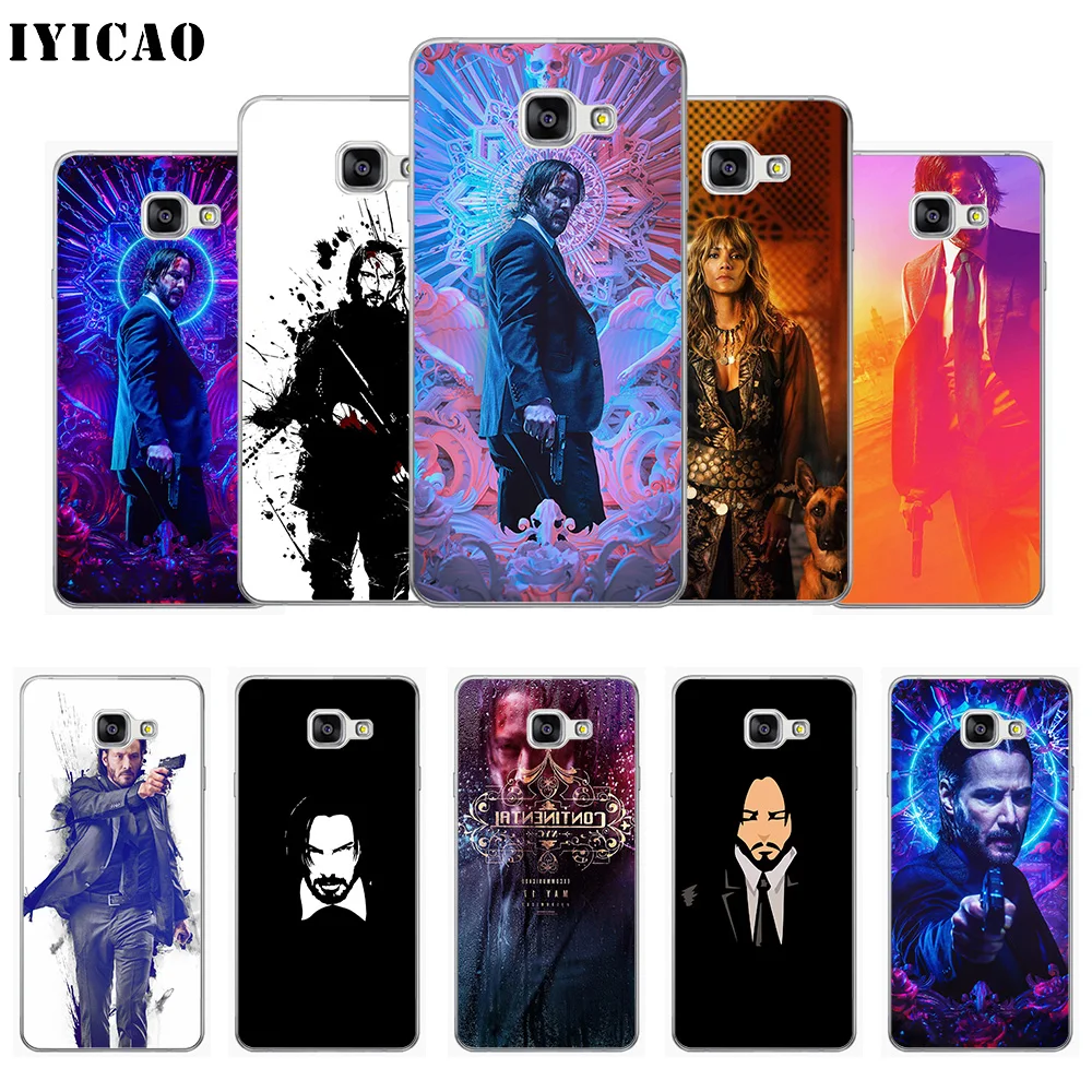 Мягкий силиконовый чехол для телефона IYICAO John Wick Chapter 3 Samsung A10 A30 A40 A50 A70 M10 M20 M30