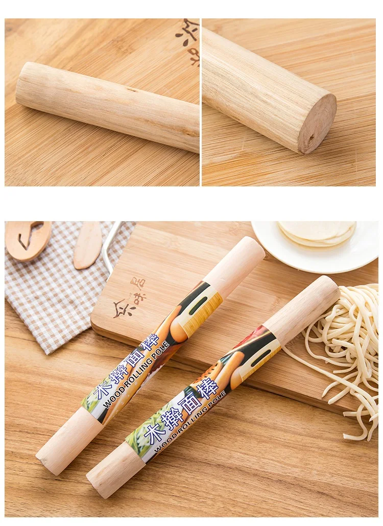 Деревянные Скалки 28 см деревянная скалка для помадки украшения торта тесто ролик для выпечки Кухонные инструменты для приготовления пищи аксессуары