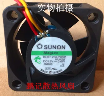 

Free shipping The new built SUNON 4 cm 4020 0.6W maglev fan KDE1204PKV2 Beiqiao South Bridge