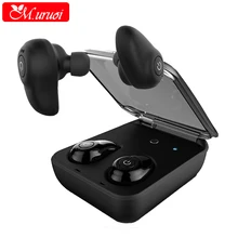 M uruoi Mini Wireless Bluetooth Earphone Sports in Ear Earbuds Bass Stereo Earpiece Earphones For iphone