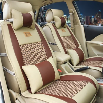 

5 Seats Car Seat Cover fit Audi Q7 E-tron/S3/S4/S5/S8/SQ5/SQ7/RS Q3/A6L E-tron/A7/A8/A8L/Q2/Q3/A6 allroad/Q5 Car accessories