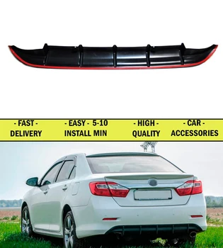 

Diffuser for Toyota Camry XV50 2011-2014 pad on the rear bumper ABS plastic sports styles aerodynamic wing car styling