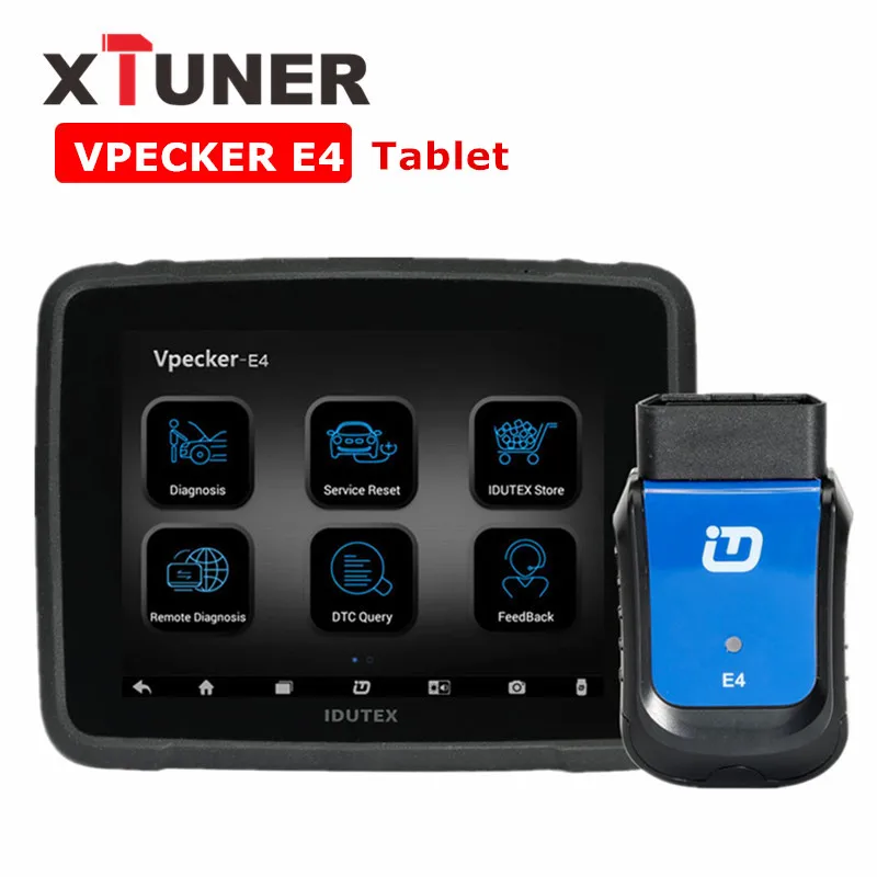 

100% Original XTUNER Diagnostic Tool VPECKER E4 Multi Functional Tablet Wifi Scanner for Andorid