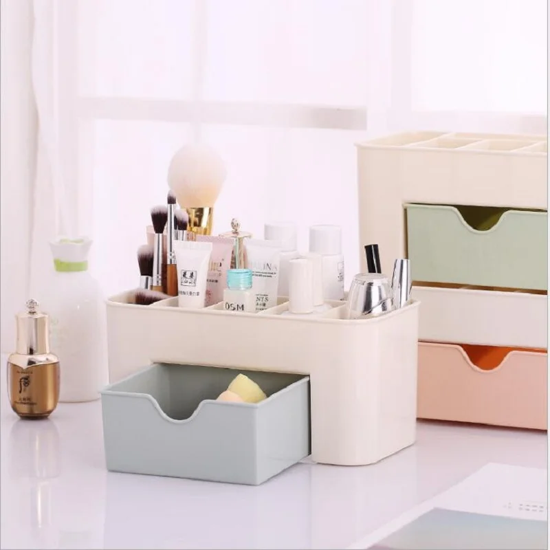 Mini Makeup Storage Box Cosmetic case Lipstick Cases Sundries Case Small Objects Box Wholesale Desktop Organizer