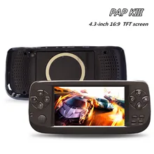 4,3 дюймов K3 игровой консоли 64 бит портативная игровая консоль встроенный 1300 без повторять игровая консоль для CP1/CP2/NEOGEO/GBA SP MP3/4