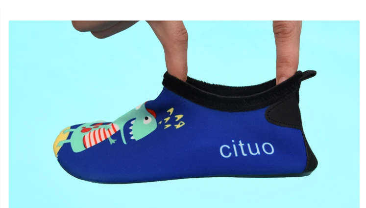 Sapatos de Praia Meninos e Meninas Crianças Bebê Macio Chão Chinelo Interior Mergulho Natação Meias Meias Anti slip Casa Crianças Descalças Chinelos 10 macio indoor chinelo snorkeling nadar meias meninos