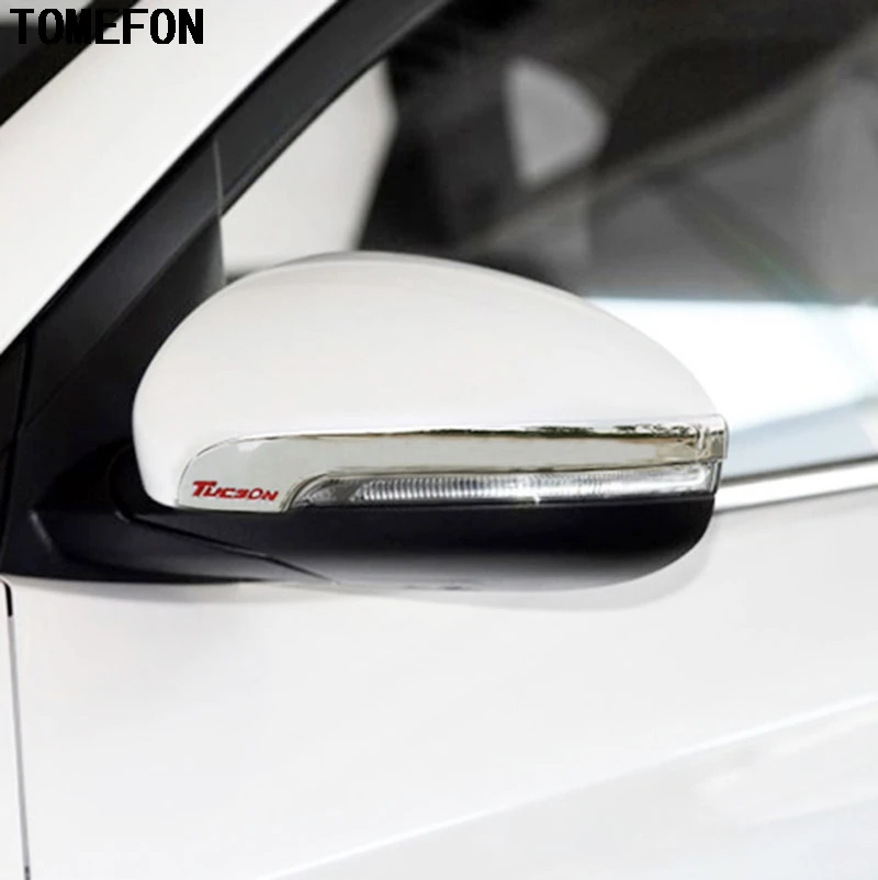 TOMEFON 2 шт. для Hyundai Tucson 2015 2016 2017 ABS хромированный или нержавеющая сталь боковое