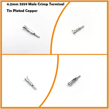 

4.2mm Connector Housing 5559 High Crimp Male Pin Terminal Tin plated Copper