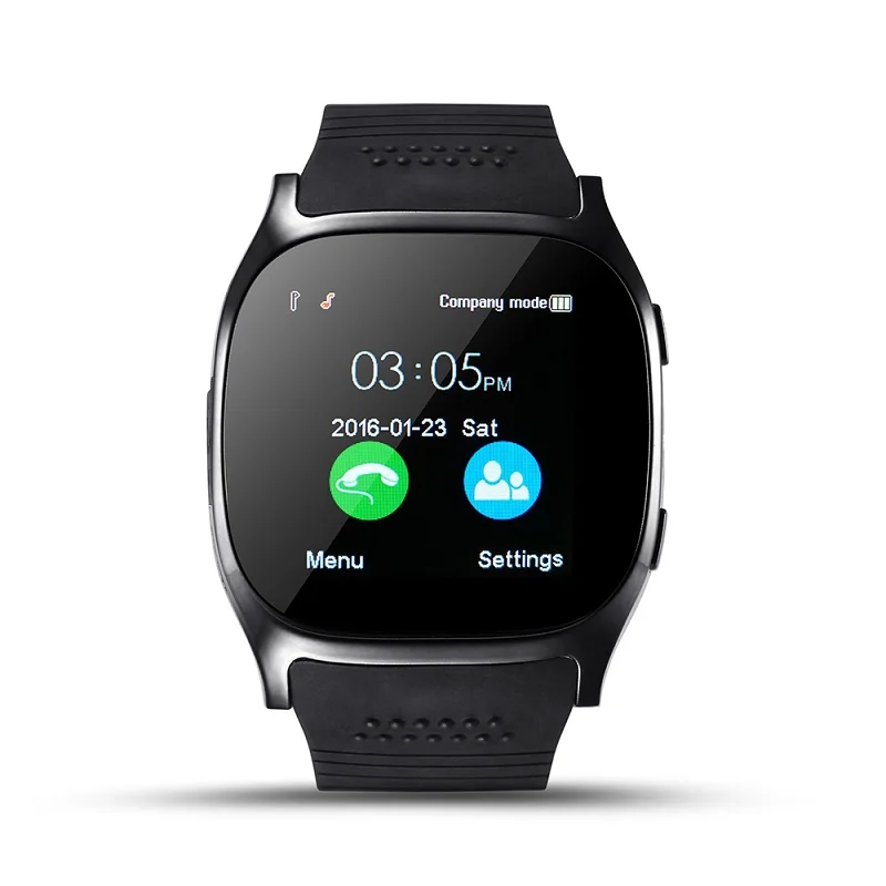 Stepfly T8 Bluetooth Smart часы с Камера Facebook WhatsApp Поддержка sim карта TF вызова Smartwatch для Android