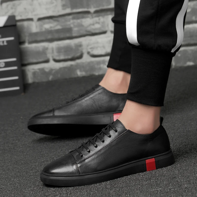 black leather sneakers (8)