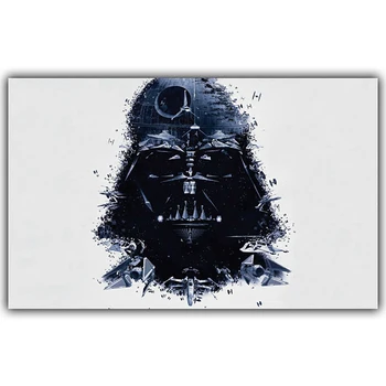 

Canvas Prints Painting 1 Panel Movie Star Wars Darth Vader Poster Wall Art Modular Classic Spray Pictures Kids Room Home Decor