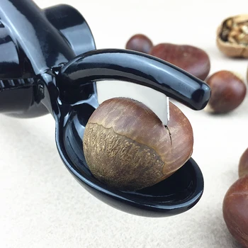 

Multifunctional 2 in 1 Quick Chestnut Clip Nut Cracker Sheller Walnut Pliers Metal Nut Opener Aluminum Alloy Kitchen Tools