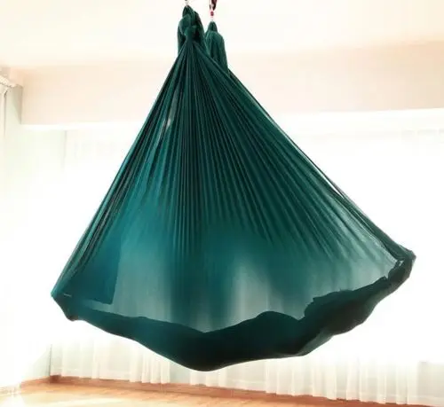 US $59 99 40% OFF|Yoga Swing Aerial Hammock Trapeze Inversion Anti gravity Large Strong 5x2 8m Yoga Body Building Workout Fitness Equipment-in