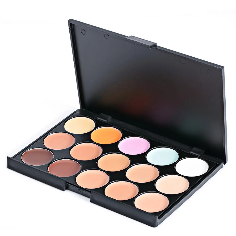 15 Colors Face Concealer Camouflage Cream Contour Palette maquillaje profesional foundation paleta Concealer