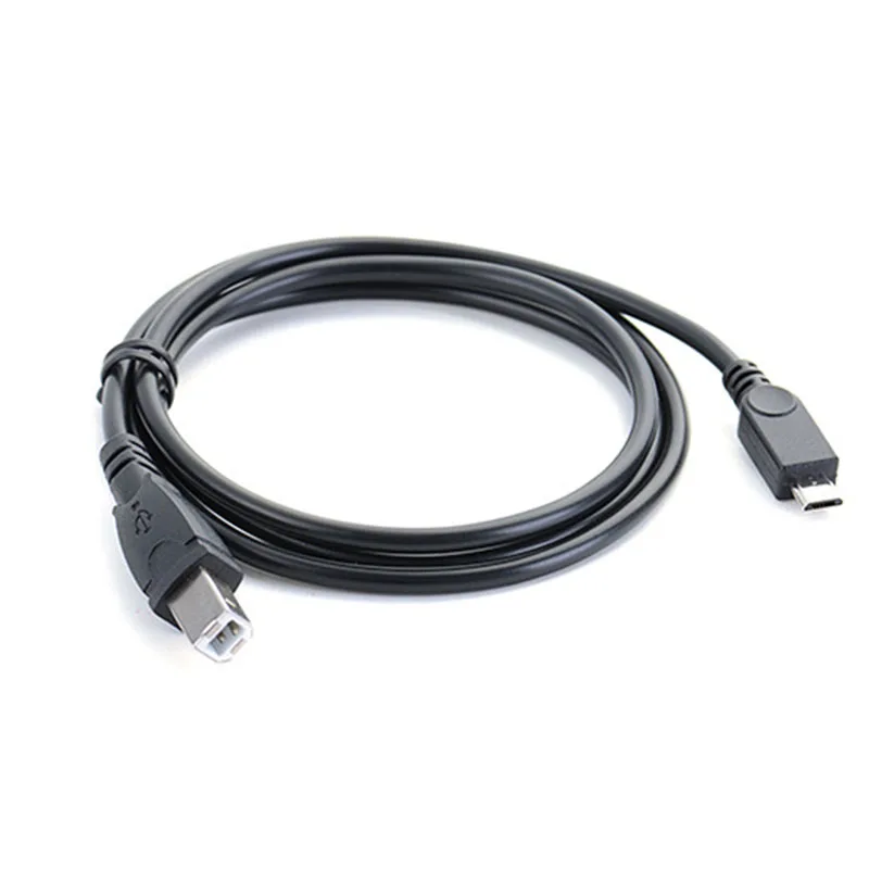 Кабель-переходник OTG с Micro USB папа на USB2.0 B m 1 м | Электроника