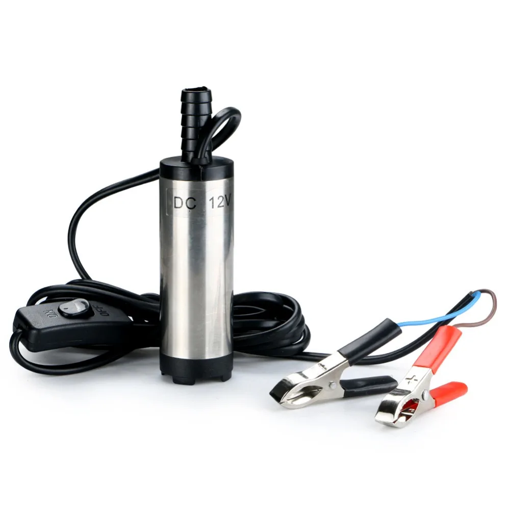 DC 12 V/24 V 38mm крокодил клип Дизельное Топливо Вода Масло автомобиль кемпинг рыбалка