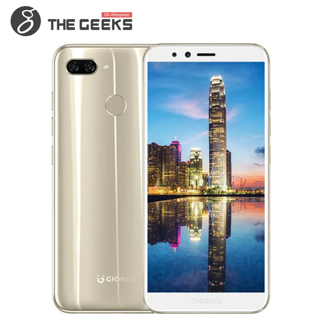 Special Offers GIONEE S11 LITE 5.7 Inch 4GB RAM 32GB ROM Snapdragon 430 1.4GHz Octa Core HD+ Full Screen Dual Camera Android 4G LTE Smartphone