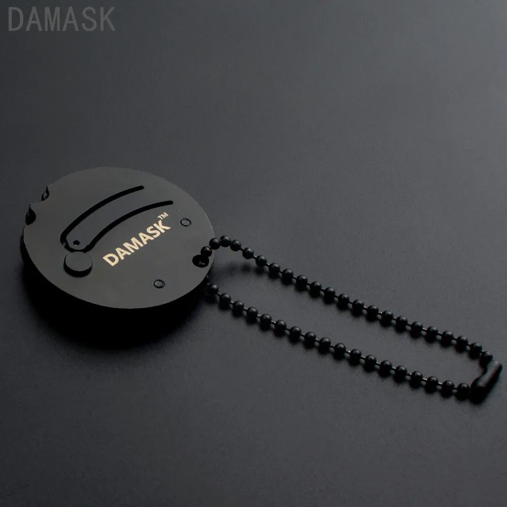 DAMASK Outdoor Survival Pocket Knife Stainless Steel Keychain Coin Knife EDC Mini Letter Opener