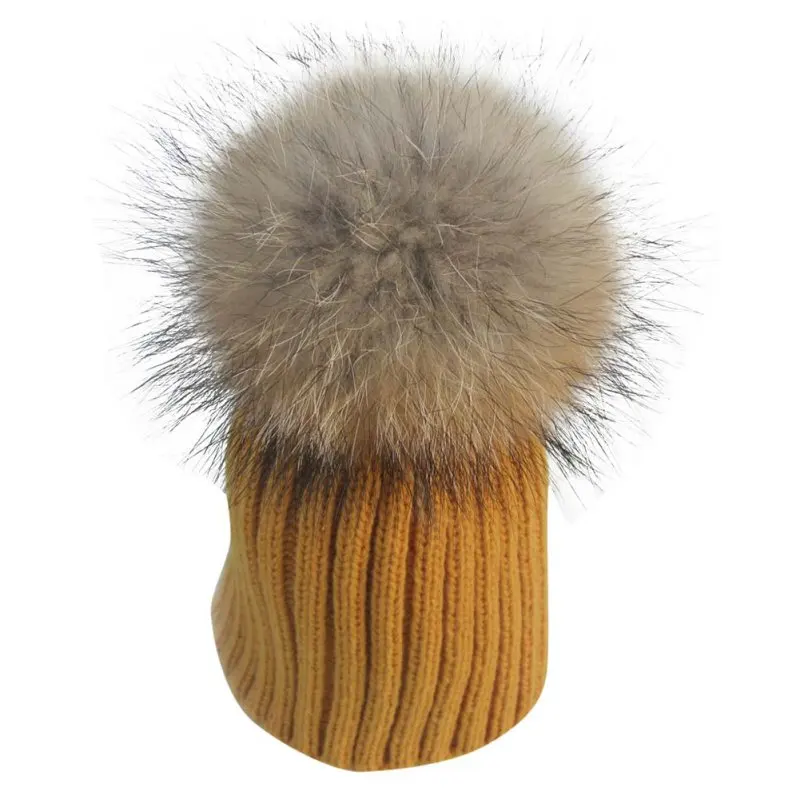 Kawaii Baby Winter Hat Baby Girls Hat Cute Beanie Raccoon Fur Pom Bobble Kids Woolen Hat Kids Warm Crochet Hat Kawaii Baby Winter Hat Baby Girls Hat Cute Beanie Raccoon Fur Pom Bobble Kids Woolen Hat Kids Warm Crochet Hat