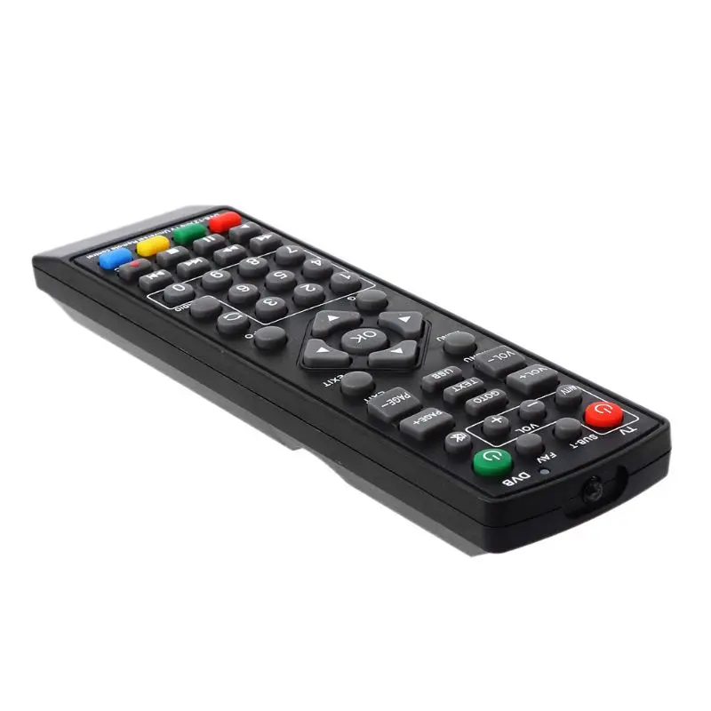 Черный Универсальный беспроводной пульт дистанционного управления сменный контроллер для DVB-T2 Smart tv STB HD tv Smart Set Top tv Box - Цвет: 1