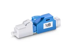 QIALAN LC/UPC 1dB to 10dB Singlemode Fixed Fiber Optic Attenuator, Male Female,