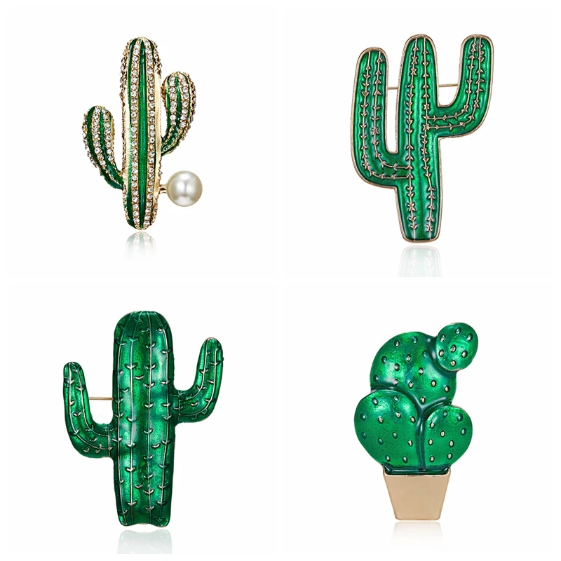 

Desert plant Brooch pins 3 Styles Cactus Brooches For women Brooch jewelry accessories
