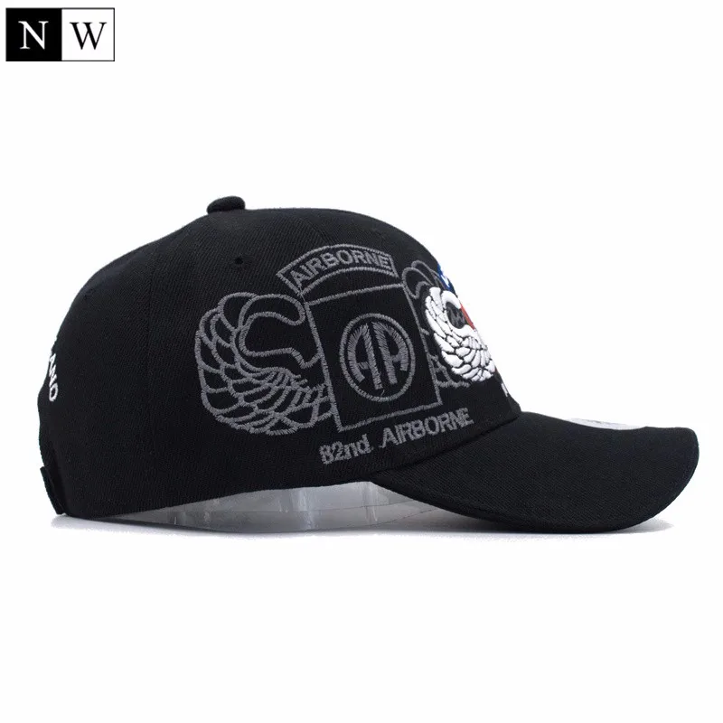 [NORTHWOOD] 82nd Ariborne тактическая бейсболка Мужская брендовая армейская Кепка Gorra Snapback Головные уборы водителя грузовика для мужчин размер 56-59 см