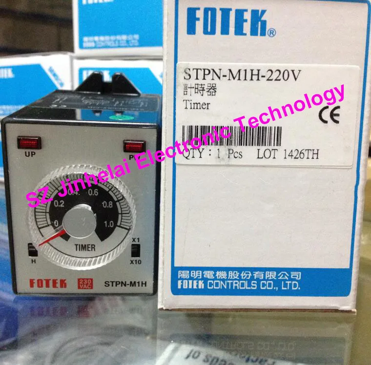 

Оригинальное реле времени STPN-M1H-220V FOTEK, универсальный таймер