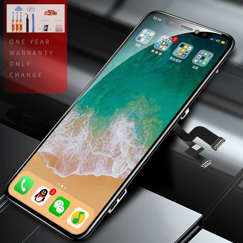 

GX AMOLED LCD Display For iPhone X OLED OEM LCD Display 3D Touch Screen Digitizer Assembly Replacement Display For iPhoneX LCD